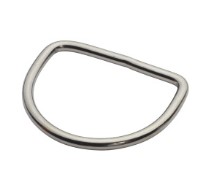 Stainless Steel D-Ring 50mm Tarpaulin Hardware, Engineered for Secure Attachment and Corrosion Resistance in Outdoor Shelter and Load-Bearing Applications